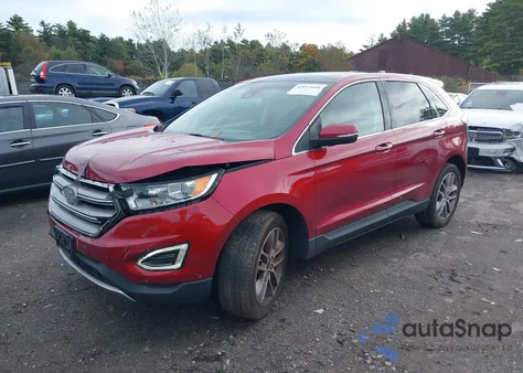 2016 Ford Edge Titanium z USA, uszkodzony, nr VIN 2FMPK4K91GBB90987